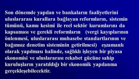 Ekonomik Reformların Etkileri