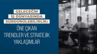 İş Dünyasında Sürdürülebilirlik Yaklaşımları