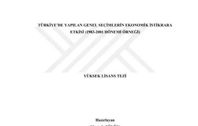 Siyasi Partilerin Finansal Kaynakları